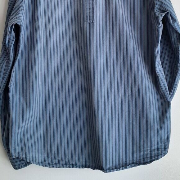 VOLCOM Stone Regular Fit Button Down Casual Stripe Shirt Blue Mens Sz XL - Picture 9 of 11